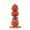 Dolls House Pumpkin Stack Halloween Accessory Jack O’Lantern Garden Ornament