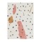 Dolls House Rug Abstract Spot Design Modern Floor Accessory 1:12 Printed Card