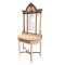 Dolls House Hall Stand Console with Mirror Unfinished Bare Wood Furniture
