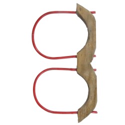 Dolls House Oxen Yoke Wagon Field Plow Horse Farming Mexican Work Tool Accessory