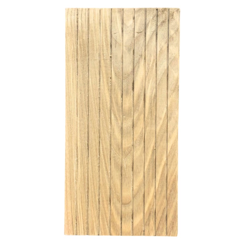 Light Oak Slat Wall Panel Cladding Dolls House Decorating Building Component