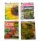 Dolls House Gardeners Garden Magazine Cover Set 1:12 Study Living Room Accessory Printed Card