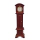 Dolls House Working Grandfather Clock Walnut Dolls House Working Grandfather Clock Walnut