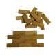 Dolls House Strip Flooring Wood Planks Parquet Floorboards Wooden Tiles 1:12