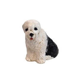 Dolls House Old English Sheep Dog Puppy 1:12 Scale Pet Dolls House Old English Sheep Dog Puppy 1:12 Scale Pet