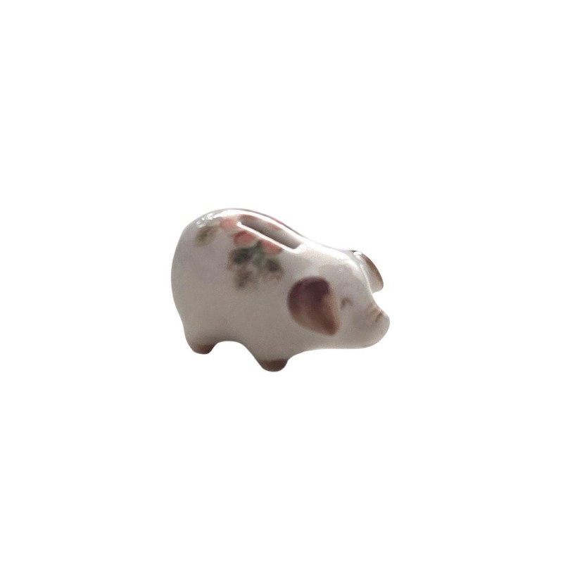 Dolls House Piggy Bank Porcelain Traditional Miniature 1:12 Scale Dolls House Piggy Bank Porcelain Traditional Miniature 1:12 Scale