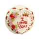 Dolls House Valentine Cake I Love You Heart Shape Romantic Food Dining Accessory