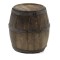 Dolls House Rustic Brown Barrel Mexican Pub Wine Beer Garden Stable Accessory