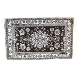 Dolls House Rectangular Rug Double Sided Miniature Accessory Small