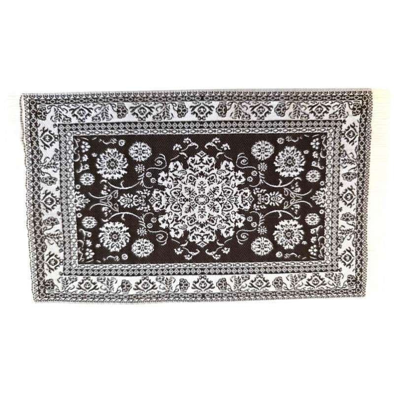 Dolls House Rectangular Rug Double Sided Miniature Accessory Small