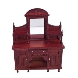 Dolls House Sideboard Dresser Mahogany Ornate Victorian Dining Room Furniture