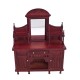 Dolls House Sideboard Dresser Mahogany Ornate Victorian Dining Room Furniture