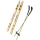 Dolls House Snow Mountain Skis & Ski Poles Winter Sport Hobby Outdoor Accessory