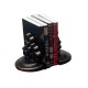 Dolls House Books & Bronze Flower Bookends Office Study Bookshelf Accessory Dolls House Books & Bronze Flower Bookends Office Study Bookshelf Accessory