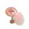 Dolls House Pink Hat with Feather & Bow Milliners Shop Lady's Accessory 