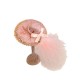 Dolls House Pink Hat with Feather & Bow Milliners Shop Lady's Accessory 