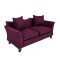 Dolls House Modern Purple Sofa Contemporary Living Room Furniture