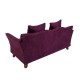 Dolls House Modern Purple Sofa Contemporary Living Room Furniture