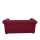 Dolls House Red Leather Chesterfield Sofa Settee JBM Miniature Living Room Furniture