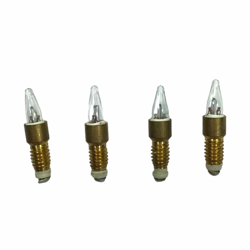 Dolls House 4 Replacement Screw in Candle Bulbs 12V Electric Lighting Spares
