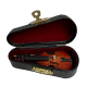 Dolls House Cello Small Mahogany Miniature Music Room School Instrument 1:12