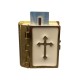 Dolls House Bible with Printed Pages Miniature Church Accessory 