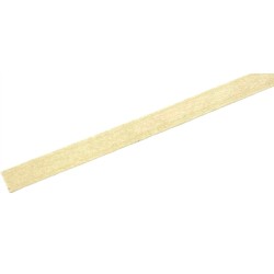 Dolls House Basswood Strip 24" x 3/16" Natural Wooden Moulding Trim