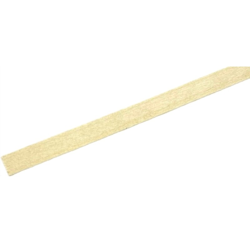Dolls House Basswood Strip 24" x 3/16" Natural Wooden Moulding Trim