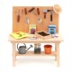 Dolls House Full Workbench Tool Bench Miniature Garden Shed Garage Furniture