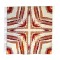 Dolls House Square Area Rug Modern Abstract Design Floor Accessory Medium