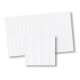 Dolls House White Tiles 1:24 1/2in Scale Miniature Embossed Tile Sheet