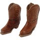 Dolls House Pioneer Leather Cowboy Boots Snip Toe Shoes Western Ranch Accessory Dolls House Pioneer Leather Cowboy Boots Snip Toe Shoes Western Ranch Accessory