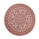 Dolls House Round Area Rug Circular Carpet Terracotta Boho Design Lge Dolls House Round Area Rug Circular Carpet Terracotta Boho Design Lge
