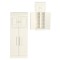 Dolls House White Fridge Refrigerator Kitchen Furniture The Platinum Collection
