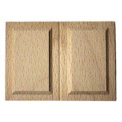 Dolls House Wainscot Wall Paneling Wooden Panel 1:12 Scale Building Component