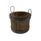 Dolls House Weathered Rustic Bucket Western Wooden Garden Farm Stable Accessory