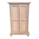 Dolls House Wardrobe Unfinished Bare Wood Dolls House Wardrobe Unfinished Bare Wood