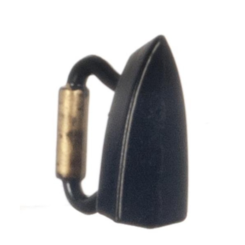 Dolls House Victorian Flat Iron Small Miniature Kitchen Laundry Accessory 1:12