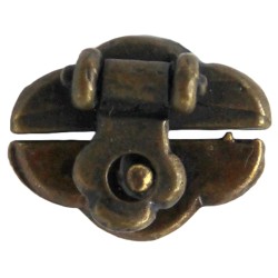 Dolls House Brass Clasp Hasp Latch Lock 1:12 DIY Fixtures & Fittings Hardware