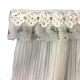 Dolls House Net Curtains Double Layer with Lace Pelmet 1:12 Window Accessory Dolls House Net Curtains Double Layer with Lace Pelmet 1:12 Window Accessory
