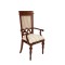 Dolls House Berger French Elbow Carver Chair JBM Walnut Dining Room Furniture