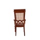 Dolls House Berger French Elbow Carver Chair JBM Walnut Dining Room Furniture