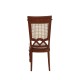 Dolls House Walnut Bergere French Side Chair JBM Miniature Dining Room Furniture Dolls House Walnut Bergere French Side Chair JBM Miniature Dining Room Furniture