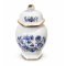 Dolls House Large Blue & Gold Vase Urn Miniature Reutter Porcelain Accessory
