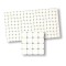 Dolls House Blue & White Diamond Tile Sheet Embossed 1:24 1/2in Scale Miniature