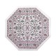 Dolls House Area Rug Traditional Octagonal Pink Floral Carpet Lge Dolls House Area Rug Traditional Octagonal Pink Floral Carpet Lge
