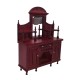 Dolls House Sideboard Dresser Mahogany Ornate Victorian Dining Room Furniture