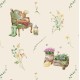 Dolls House Wallpaper Squirrel Pattern Miniature Print 1:12 Dolls House Wallpaper Squirrel Pattern Miniature Print 1:12