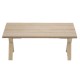 Dolls House Table with Bare Wooden Legs Miniature Modern Dining Furniture Dolls House Table with Bare Wooden Legs Miniature Modern Dining Furniture