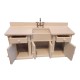 Dolls House Smallbone Sink Unit White Belfast Sink Miniature Kitchen Furniture
